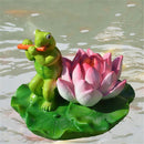 Floating Pond Decor Outdoor Simulation Resin Cute Swimming Pool Lawn Cute Turtle Decorations Ornament Garden Art in Water