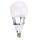 RGB E14 5W LED Bulb Color-Changing Globe Light Lamp + Remote Control AC 85-265V