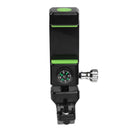 Universal Anti-slip LED Light Compass Bicycle Bike Handlebar Holder for iPhone Xiaomi Mobile Phone