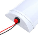 Car 72 LEDS 3 Row Indoor Ceiling Light Compartment Lamp With Switch White Light For Trailer Truck General 12v/24v