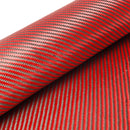 1m 3K 200g Red Carbon Fiber Hybrid Fabric Cloth Twill Weave Cloth High Strength for Building Bridge Construction Repair