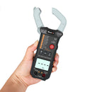 MUSTOOL X3 Fully Intelligent True RMS Clamp Meter 6000 Counts Automatic Identification Digital Multimeter with NCV / Resistor / Diode / On-Off Test / Capacitor Test