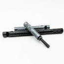 IPRee Multi-function 6 In 1 Tactical Pen Steel Alloy Head Compass Whistle Fire Stick Gel Pen Blade Outdoor Camping Portable Survival Tool