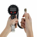 200Psi LCD Display Tire Pressure Gauge Digital Tester With LED For Car Truck Monitor Motorcycle Bicycle