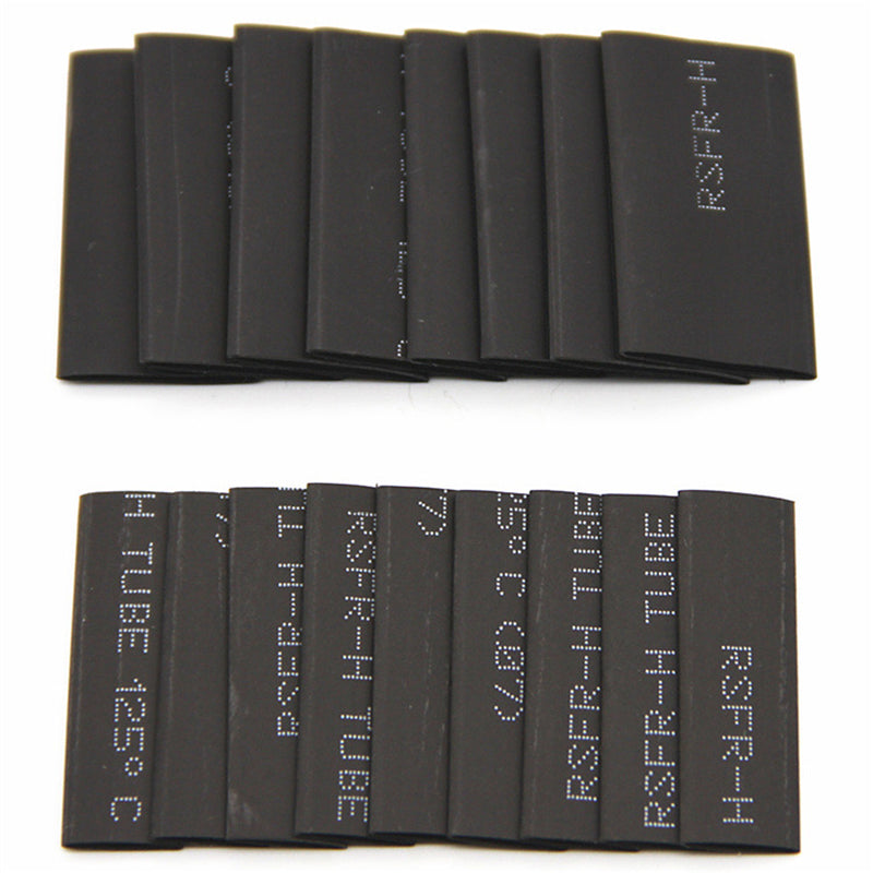 220PCS Wire Ring Terminals Tinned Copper Cable Lug Wire Connector Terminal Connector+Heat Shrink Tubing