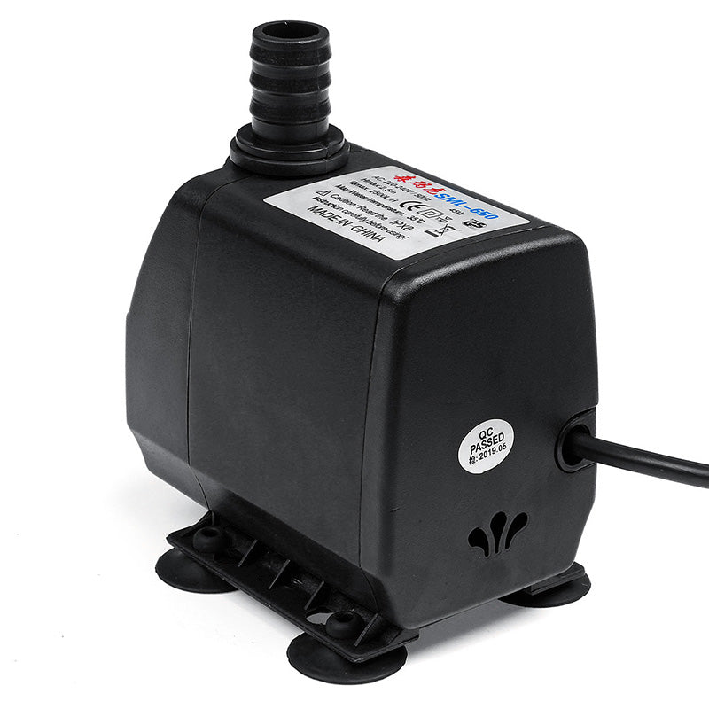 8W-70W Mini Submersible Water Pump Adjustable Flow Rate For Aquarium Fish Tank Pond Fountain