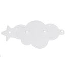 Cloud Moon Self Adhesive Wall Hanging Hook Door DIY Hanger Children's Room Decorations