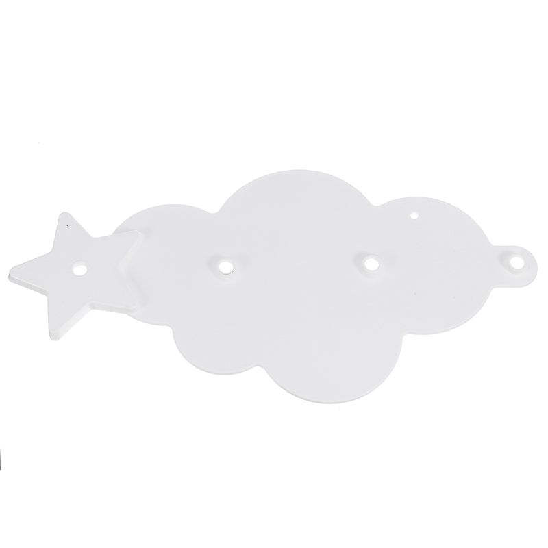 Cloud Moon Self Adhesive Wall Hanging Hook Door DIY Hanger Children's Room Decorations