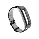 Mijobs Soft Genuine Leather Strap Replacement Watch Band for Huawei Honor 4 Running Version