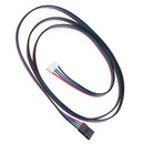 HANPOSE 1M DuPont Line Stepper Motor Cable 2 Phase 4-lead Motor Connector Cable For 42 Stepper Motor