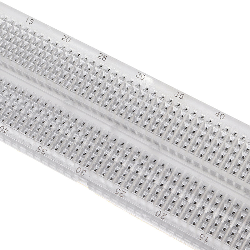 630 Holes Transparent Breadboard Protoboard DIY Kit Universal PCB Circuit Board Solderless