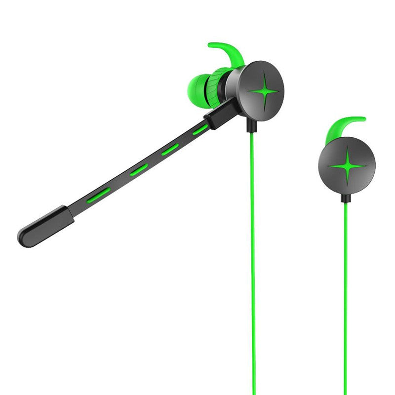 V7 Gaming Earphone Portable 3.5mm Waterproof Stereo Headphone with Pluggable Mic for Phone Laptop