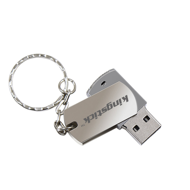 Kingstick Portable Metal USB Flash Drive Pendrive 64GB 32GB 128G Pen Drive Mini USB Stick Flash USB 128GB Memory Stick Flash Disk U Disk