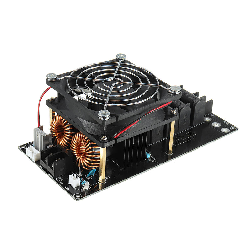 Geekcreit 1000W 20A ZVS Induction Heating Machine with Cooling Fan Copper Tube DC12-36V Heater Module