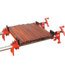 Wood Gluing Pipe Clamp Set Pipe Clamp for Metal Plastic Water Pipe Woodworking Clamp