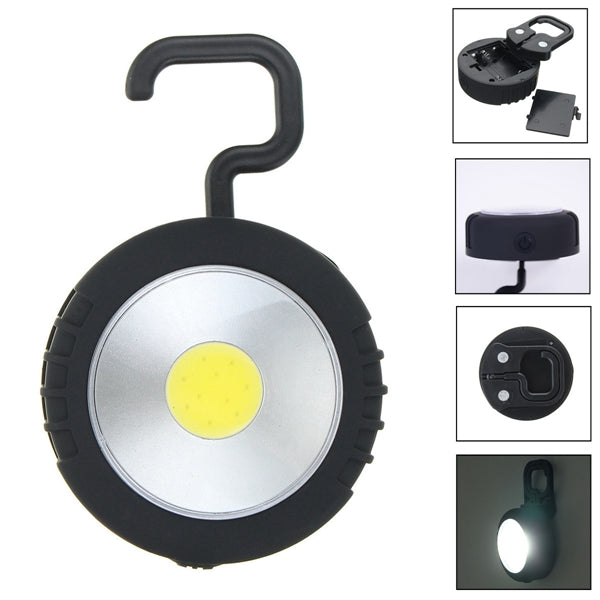 LED Magnetic Camping Tent Light Handy Lamp Lantern with Hook