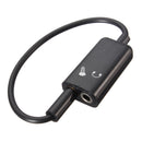 3.5mm Splitter Male to 2 Female Headphone Audio Extension Cable For Iphone Samsung Xiaomi