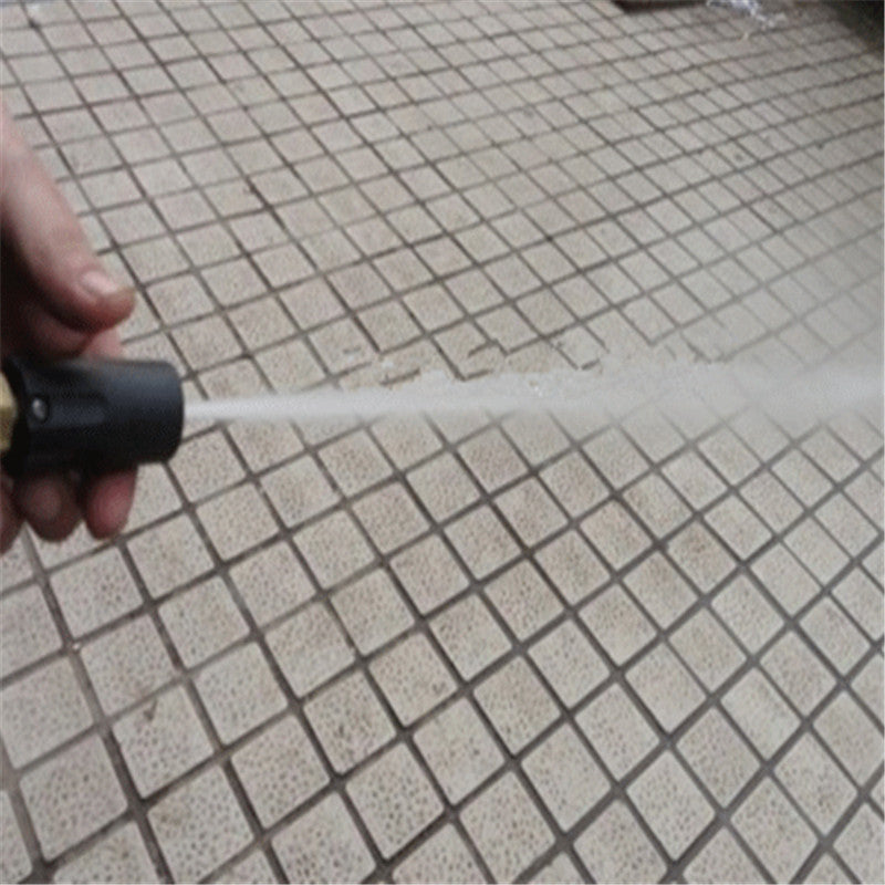 High Pressure Washer Nozzle Brass Connector Attachment Adjustable Spraying Way Car Washer