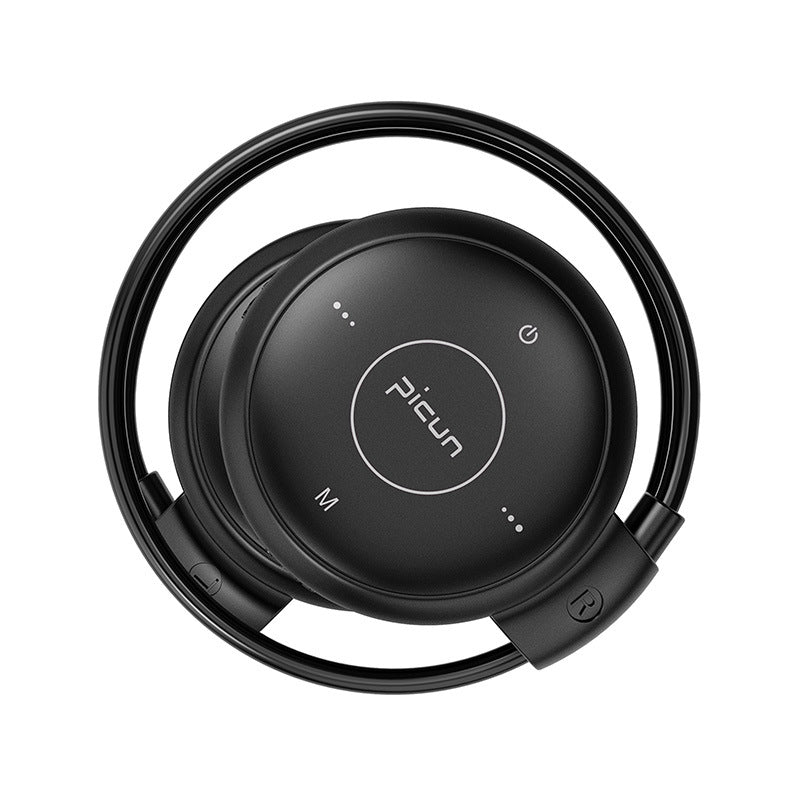 Picun T6 Mini Sport bluetooth Earphone Noise Cancelling Waterproof Sweatproof Over-ear Headphone Support FM TF Card