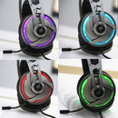A60 Gaming Headphone USB 7.1 Channel RGB Light Over-ear Stereo Headset for Laptop Computer