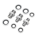 PCP Charging Hose Quick Coupler 1/4Male-1/4Male BSP 1/4 Male-1/8 Male Adapter