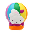 Hot Air Balloon Rabbit Squishy 10*9CM Slow Rising With Packaging Collection Gift Soft Toy