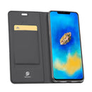 DUX DUCIS Flip Magnetic Adsorption PU Leather Card Slot Full Cover Protective Case for Huawei Mate 20 Pro