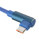 Bakeey 90 Degree 2.4A Micro USB 1M Fast Charging Data Cable for Samsung Xiaomi Huawei