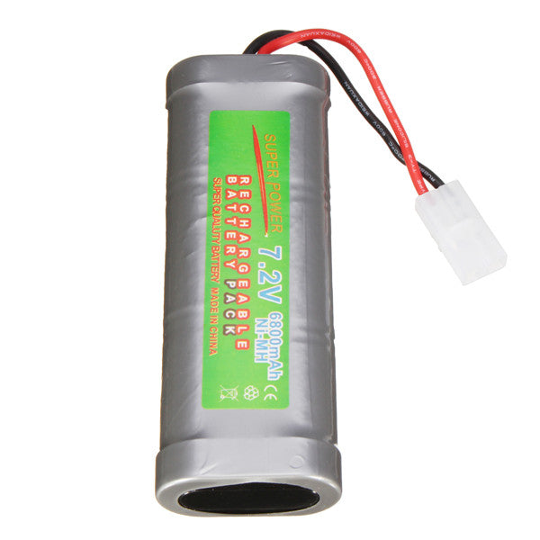 7.2V 6800mAH Ni-MH Rechargeable Battery Pack with Charger