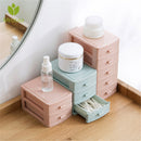 Mini Desktop Storage Box Multi-layer 2/3/4 Layers Cosmetic Container Organizer Stationery Storage Drawers for Home Office