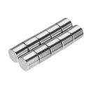 Effetool 10pcs N50 10x10mm Round Magnets Rare Earth NdFeB Neodymium Magnets