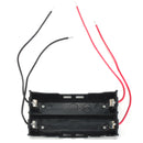 2 x 3.7V 18650 Battery Holder Box Container With Wire Leads
