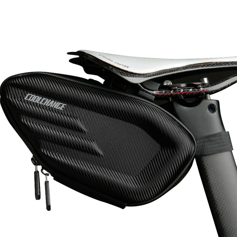 CoolChange EVA Waterproof Touch Screen Waterproof Bike Bicycle Bag Front Handlebar Tube Cycling Double IPouch