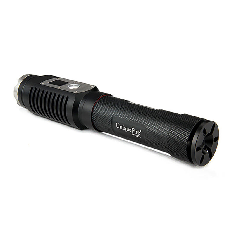 UniqueFire UF-1403 L2 1200LM Self-defense Digital Dispaly Brightness LED Flashlight