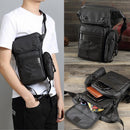 Men Waterproof Waist Chest Fanny Bag Travel Hiking Hip Bum Drop Belt Leg Pack Pouch