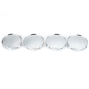 4pcs 75mm/ 69mm Sliver Car Auto Wheel Center Hub Cover Cap For Benz SLK A Class