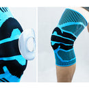 Outdoor Fitness Thick Silicone Pad Double Side Spring Strip Support Calf Knee Pad