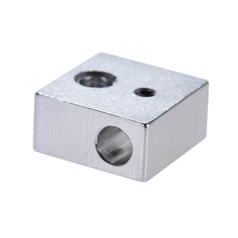 Anet 4Pcs 20*20*10mm 6 M6 Aluminium Heating Block for Prusa i3 3D Printer Extruder Hot End