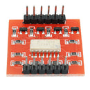 5Pcs A87 4 Channel Optocoupler Isolation Module High And Low Level Expansion Board