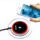 Bakeey 15W LED Light Fast Charging Pad Wireless Charger For iPhone XS 11Pro Huawei P30 Pro Mate 30 5G Xiaomi 9Pro Redmi K30 S10+ Note10 5G