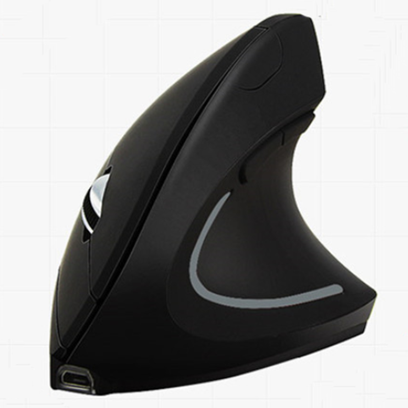 Wowpen CM0090 1600DPI 2.4GHz Wireless Rechargeable Optical Mouse Vertical Ergonomic Design for PC Laptap