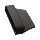 Universal Leather Car Seat Gap Storage Box Pocket Organizer Phone Holder with Coin Box