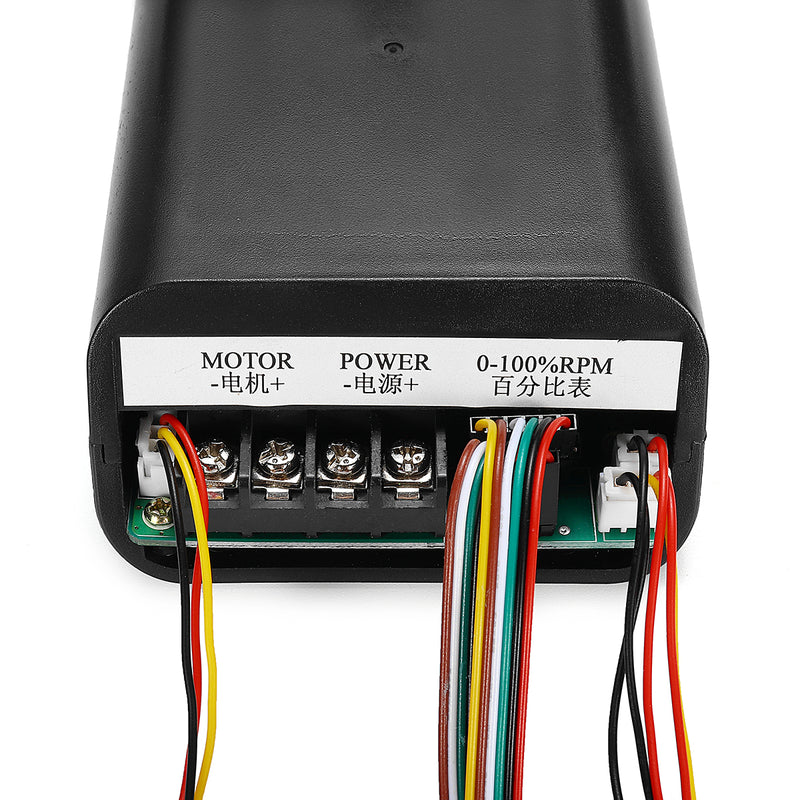 DC 10-55V 60A PWM Motor Speed Controller LED Display CW CCW Revesible Switch