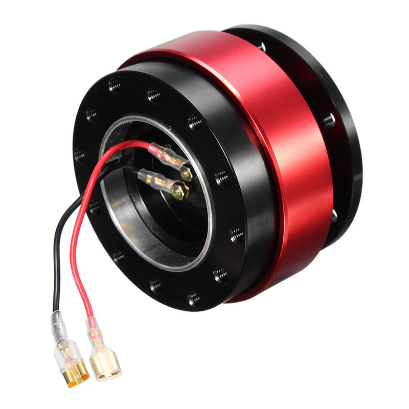 Universal Aluminum Alloy Steering Wheel Quick Release Hub Adapter Off Boss Kit