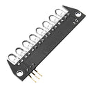 8 Bit 5mm F5 Bright LED Pink Light Module Electronic Building Blocks For