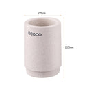 Wall Mount Toothbrush Holder Wash Cup Toothpaste Portable Hanging Gargle Cup