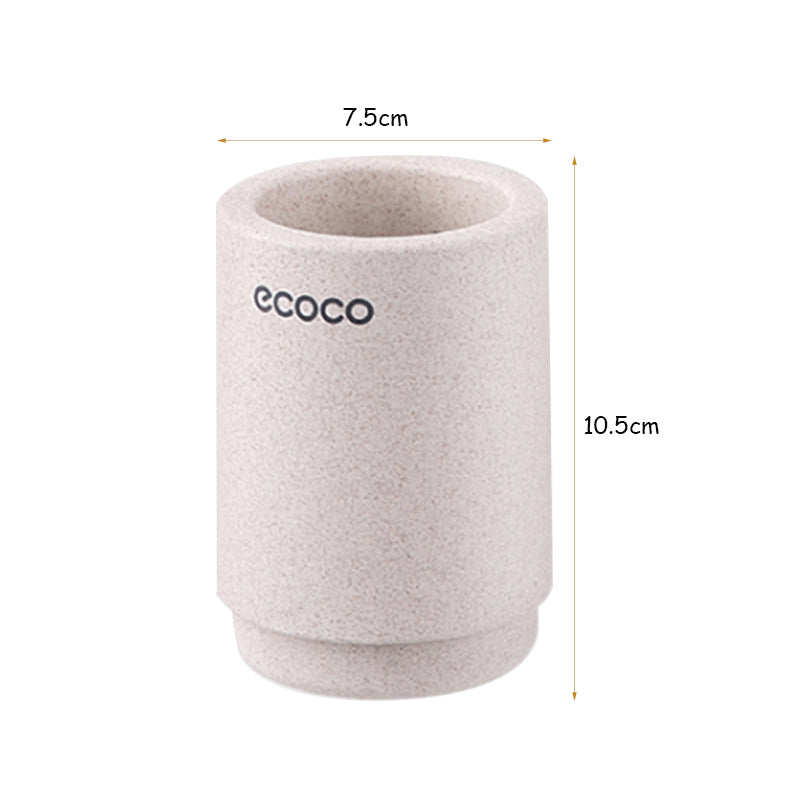 Wall Mount Toothbrush Holder Wash Cup Toothpaste Portable Hanging Gargle Cup