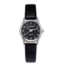 HOREDAR 3079 Retro Style Women Wrist Watch Small Dial Leather Strap Quartz Watches