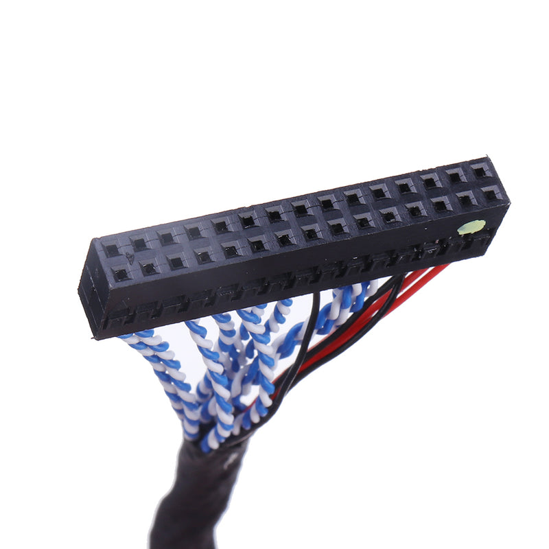 FIX S8 30P 2CH 8-bit Screen Line LVDS Cable For 17 19 22 26 Inch Universal LCD Driver Board