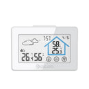 DIGOO DG-TH8380 Touch Screen Weather Station Daily Clock Low battery Alarm Thermometer Hygrometer Outdoor Indoor Temperature Humidity Sensor
